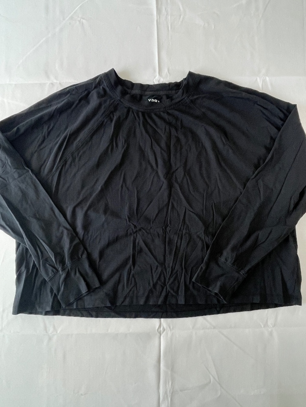Abercrombie YPB Activewear Training Shirt Womens Black Athletic Top - Size XXL